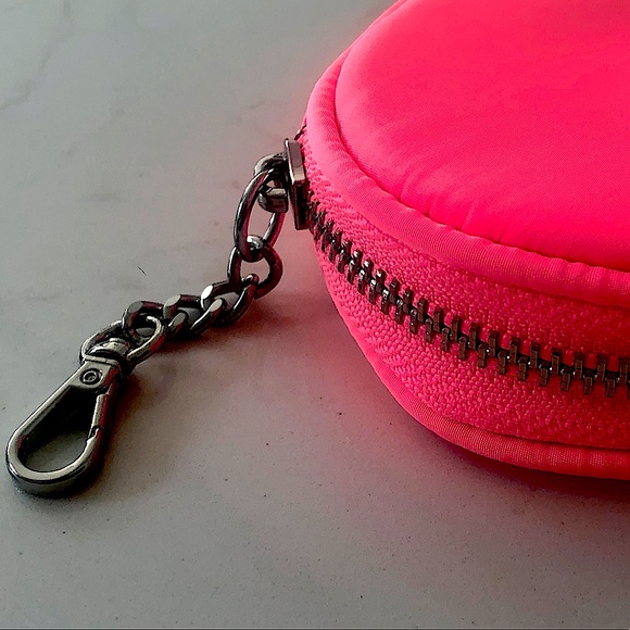 Neon Pink Mini Coin Purse - Picture 3 of 4